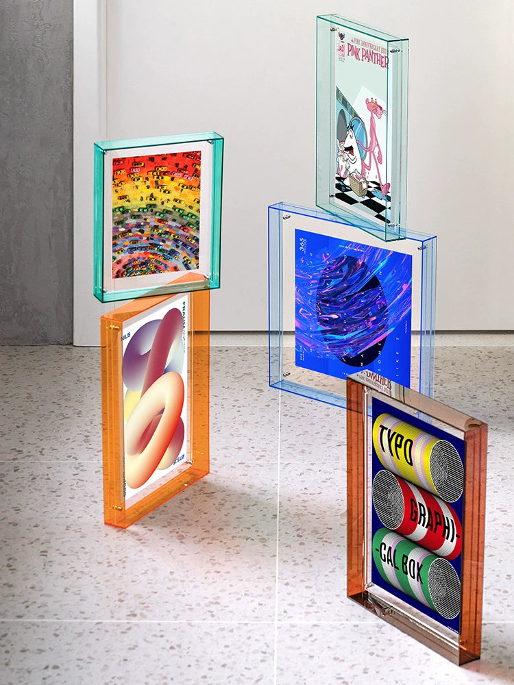 Clear Acrylic Double-Sided Frame - Model A