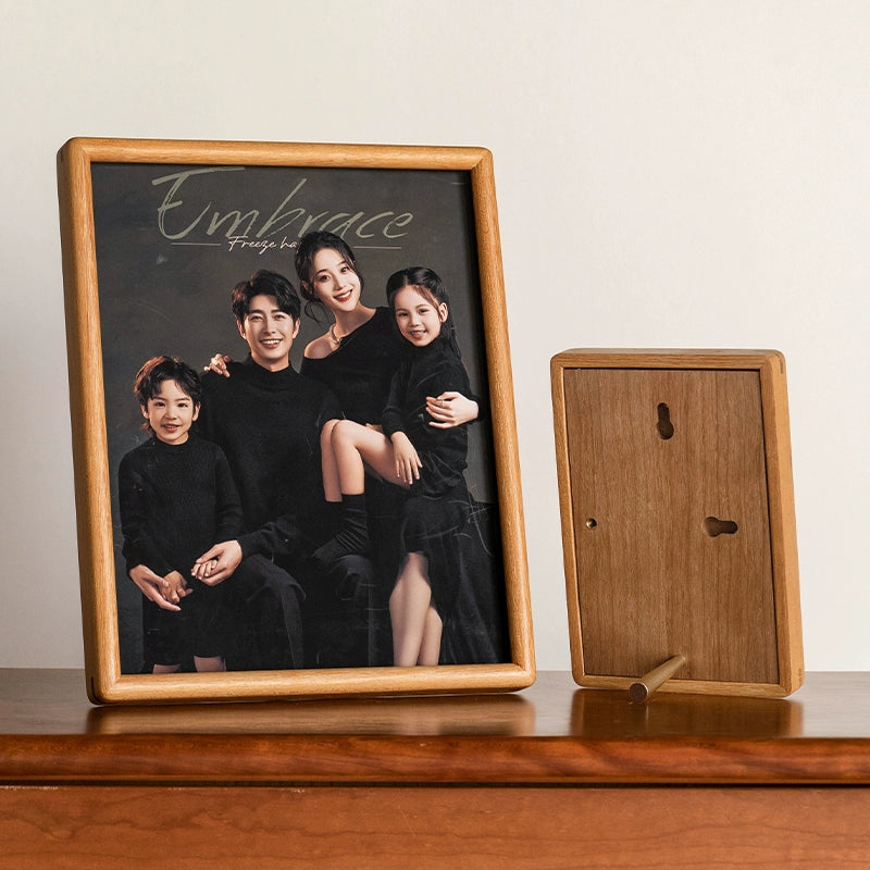 Solid Wood Gallery Frames (Teak/Cherry/Walnut) - Models A & S