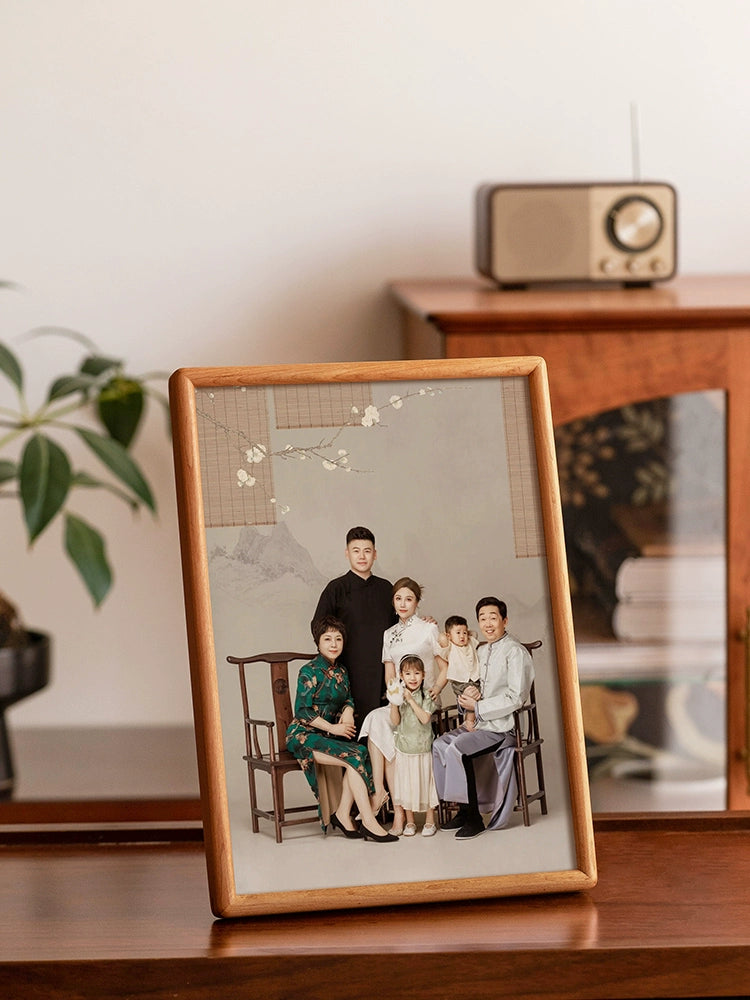 Solid Wood Gallery Frames (Teak/Cherry/Walnut) - Models A & S