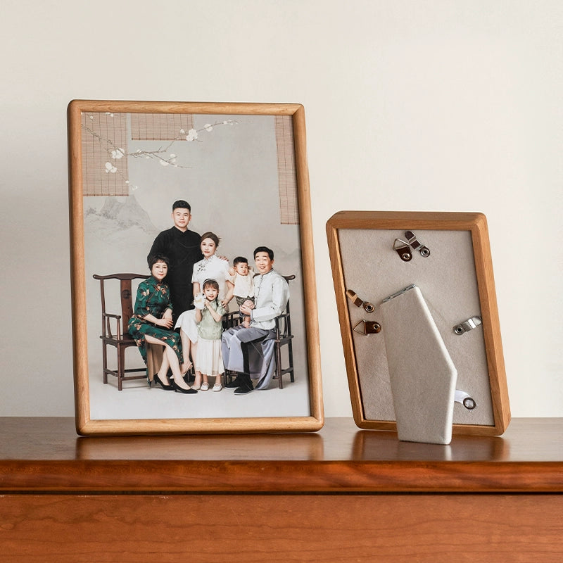 Solid Wood Gallery Frames (Teak/Cherry/Walnut) - Models A & S