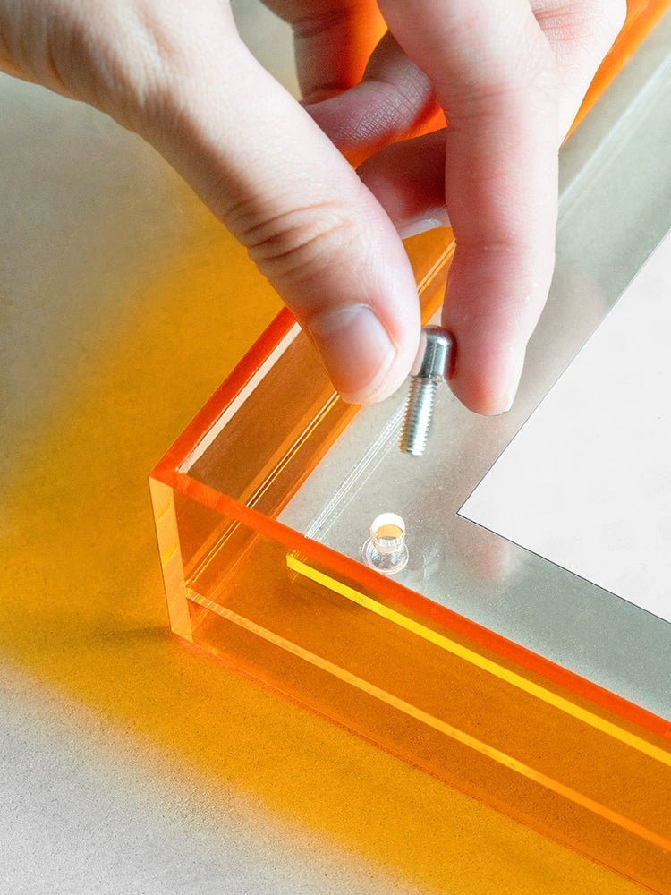 Clear Acrylic Double-Sided Frame - Model A