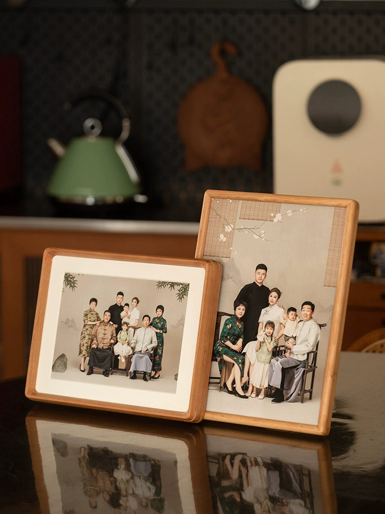 Solid Wood Gallery Frames (Teak/Cherry/Walnut) - Models A & S