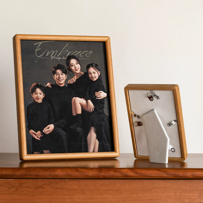 Solid Wood Gallery Frames (Teak/Cherry/Walnut) - Models A & S