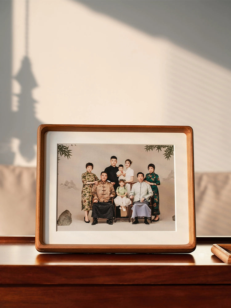 Solid Wood Gallery Frames (Teak/Cherry/Walnut) - Models A & S