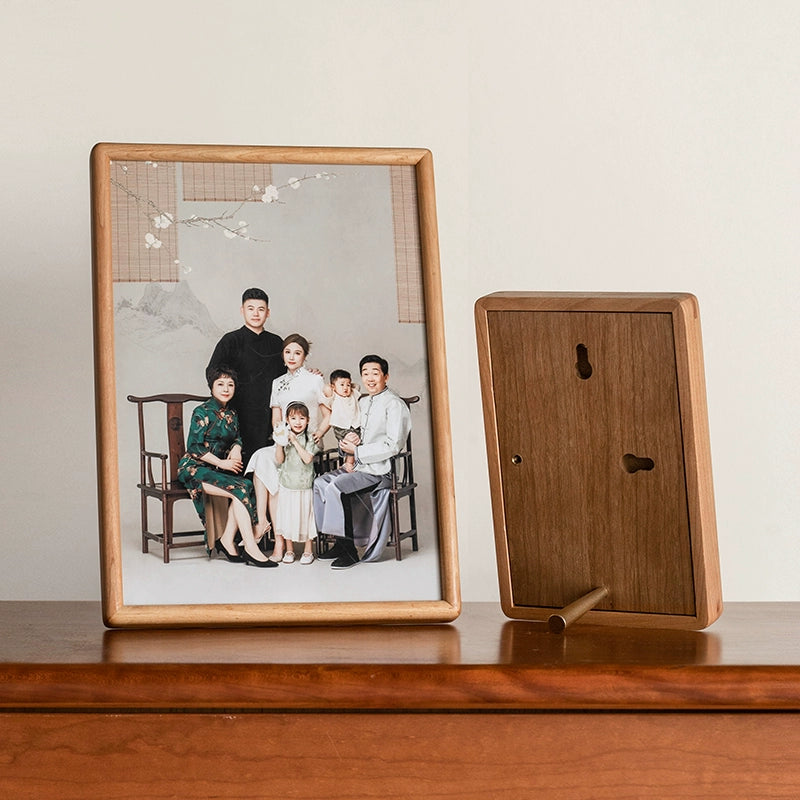 Solid Wood Gallery Frames (Teak/Cherry/Walnut) - Models A & S