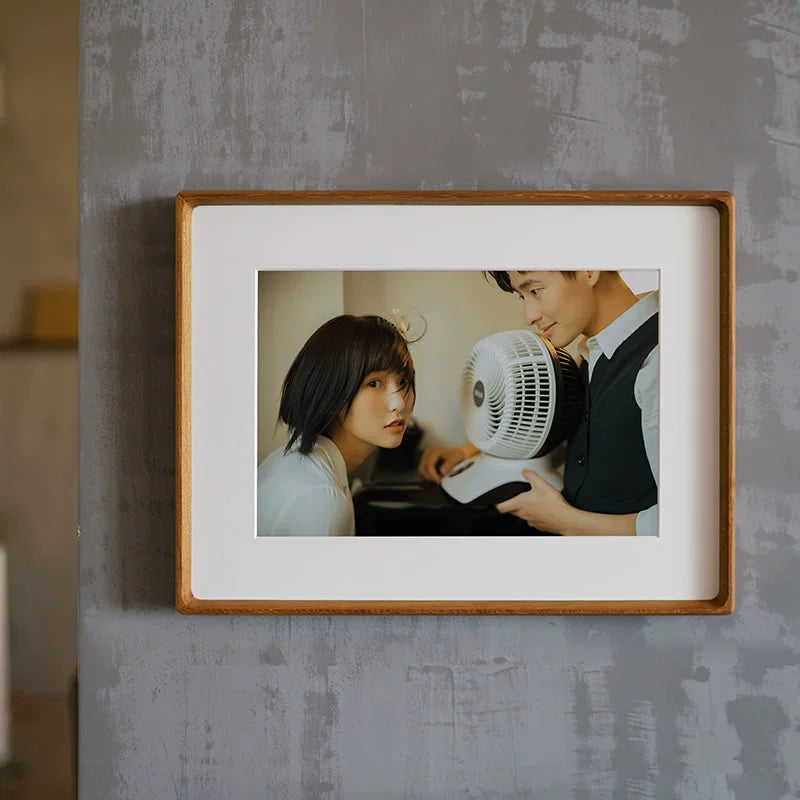 Wedding Photo Memorial Frame (Wall-Mounted) Solid Wood Mounting Sizes Available: A4 to 40-inch